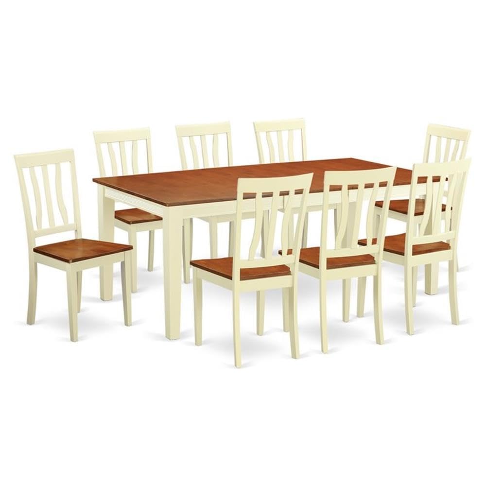 9  PC  Kitchen  nook  Dining  set  -Dining  Table  and  8  Dining  Chairs