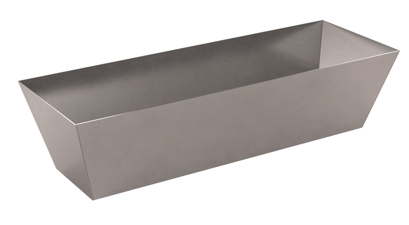 Bon 15-166 Mud Pan - Stainless Steel 12-inch