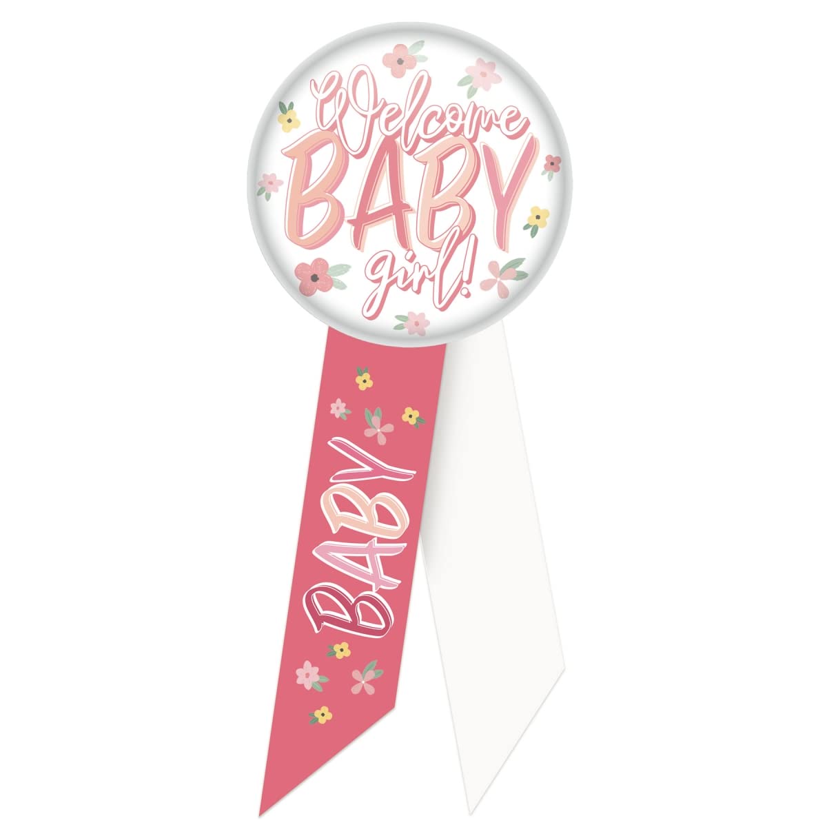 Welcome Baby Girl! Rosette