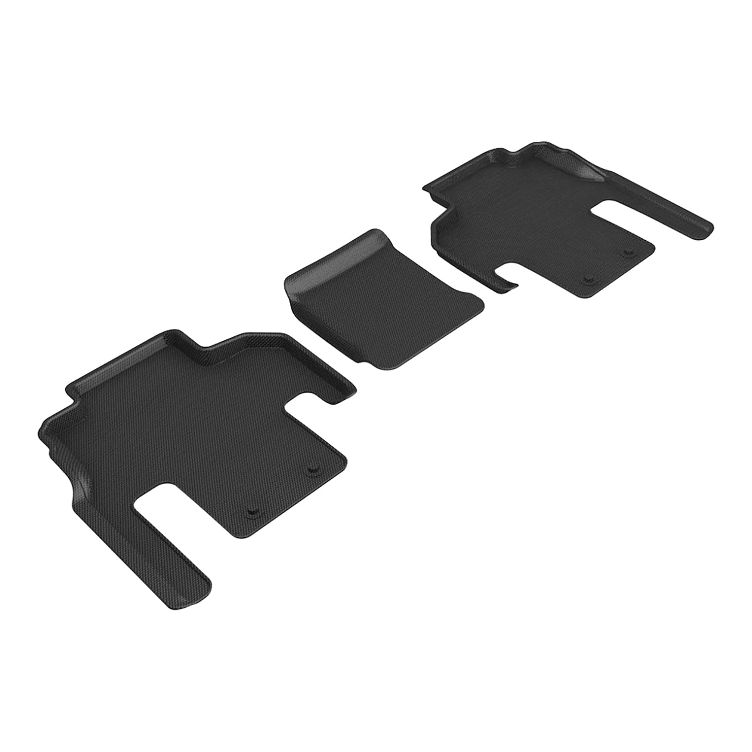 3D MAXpider Compatible with JEEP GRAND WAGONEER 7-SEAT 2022-2026 KAGU BLACK R2