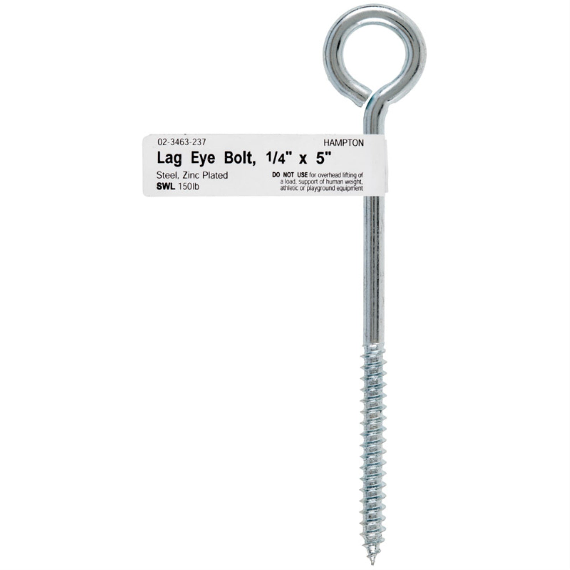 Bolt Eye Lag 1/4X5 (Pack Of 10)