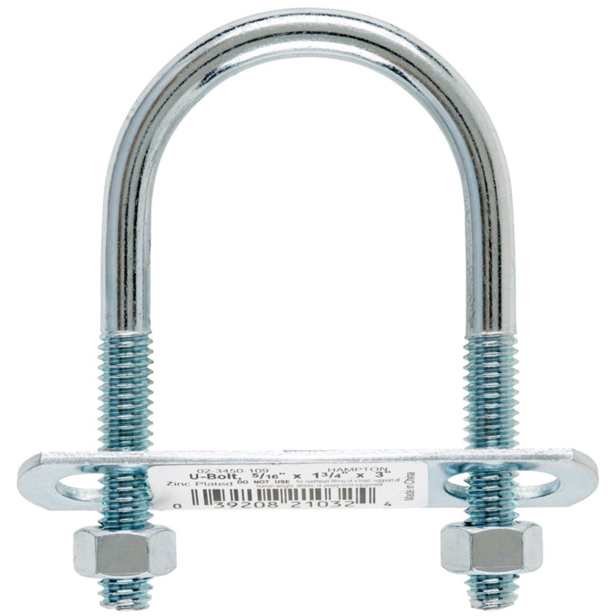 Bolt U 5/16X1-3/4X3 (Pack Of 10)