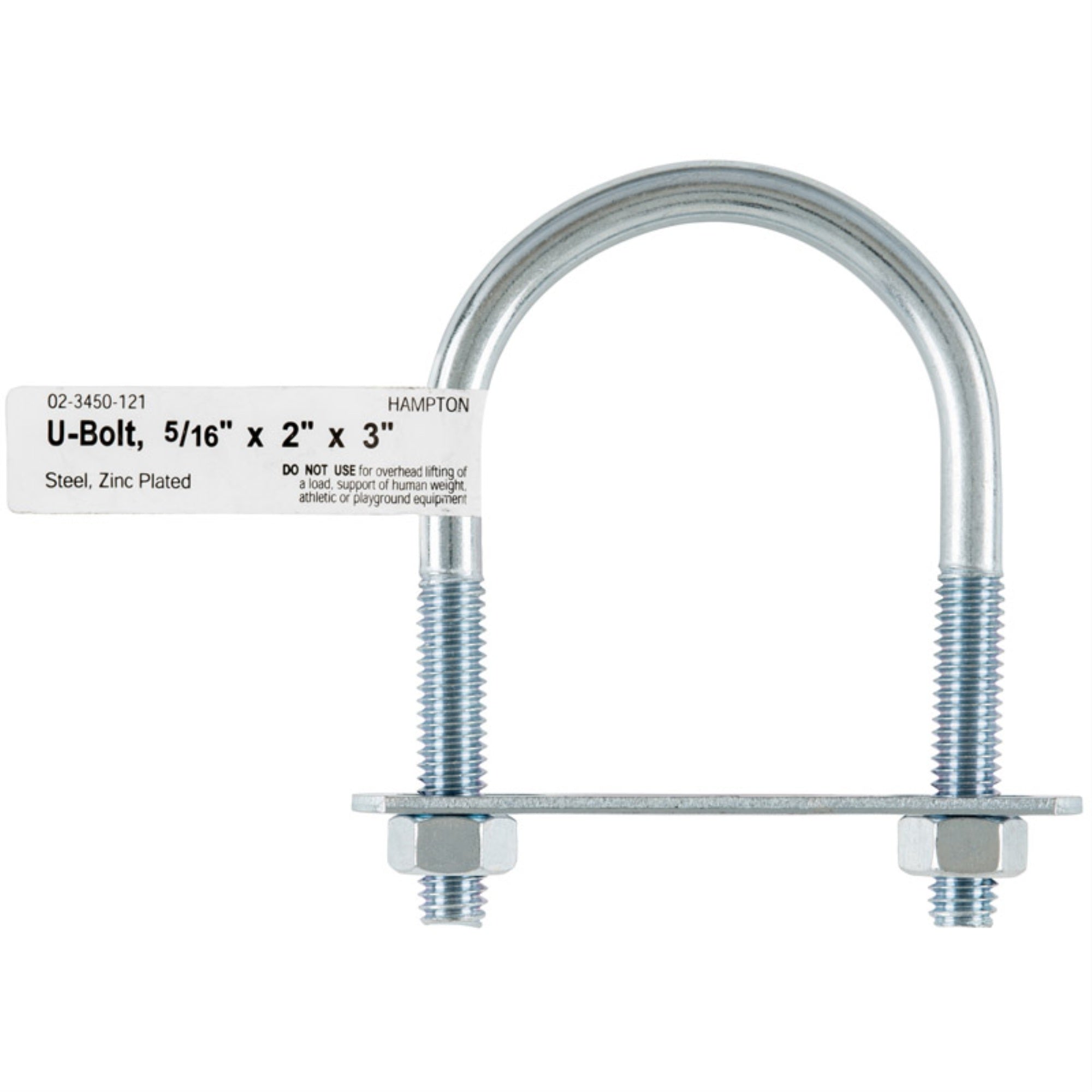 Bolt U 5/16X2X3 (Pack Of 10)