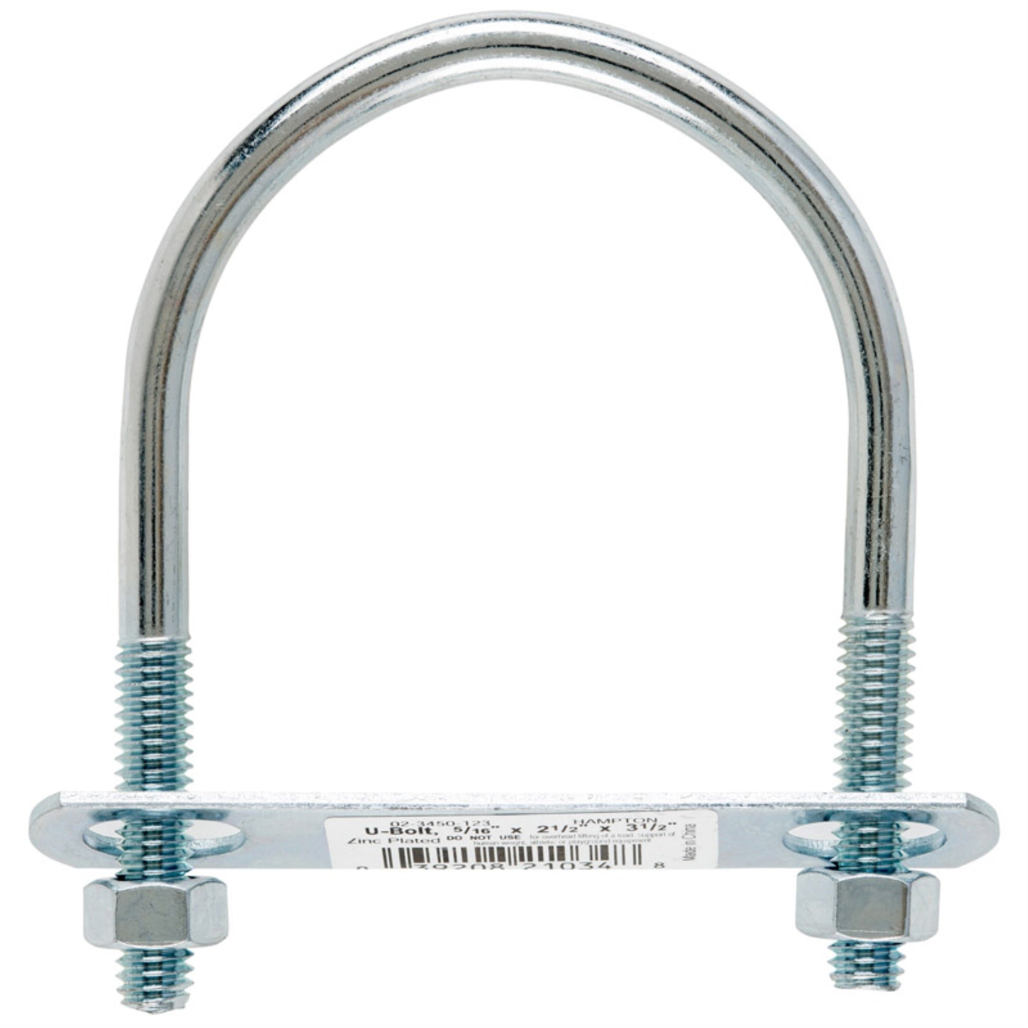 Bolt U 5/16X2.5X3.5 (Pack Of 10)