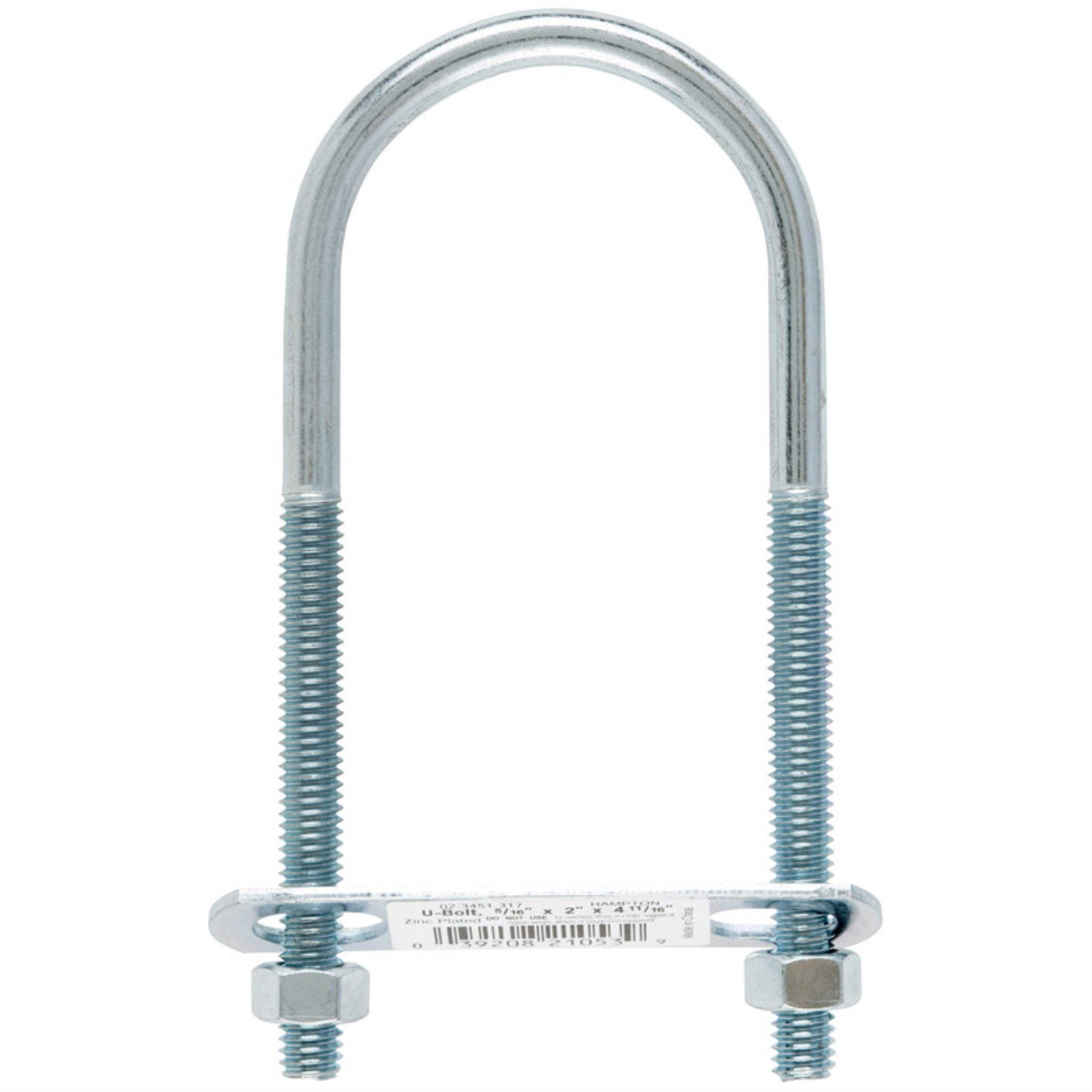 Bolt U 5/16X2X4.69 (Pack Of 10)