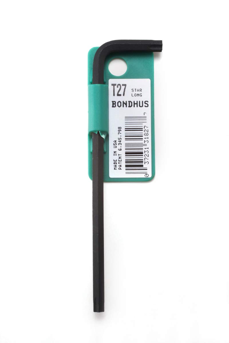 T27 Torx L-Wrench - Long Arm     Tagged & Barcoded