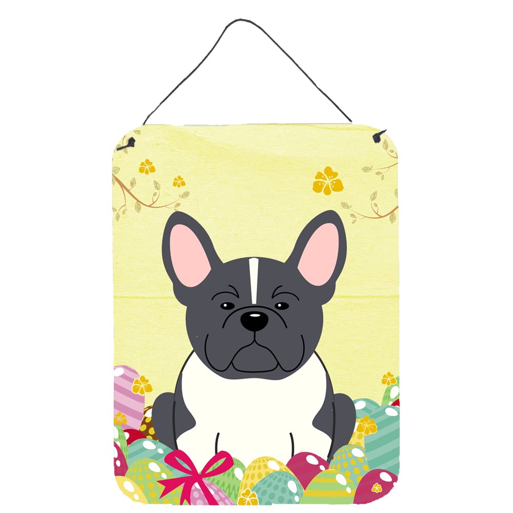 Easter Eggs Design with Dog Wall or Door Hanging Prints