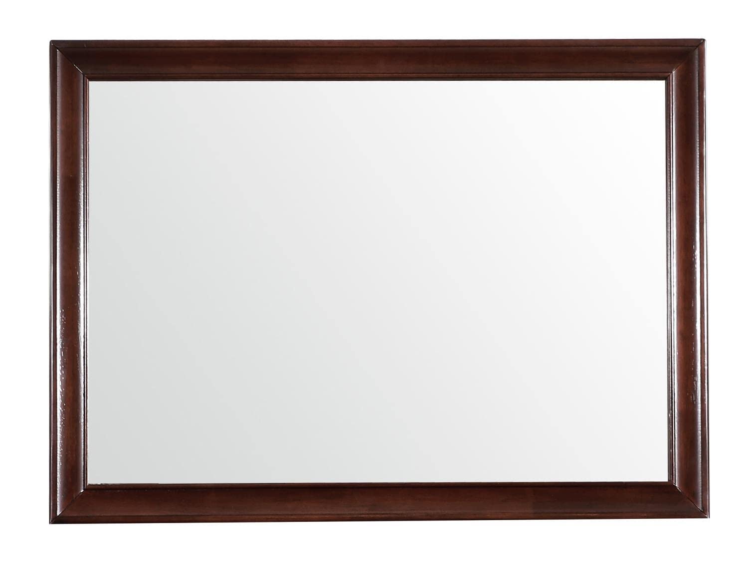 LaVita 45 in. x 33 in. Modern Rectangle Framed Dresser Mirror