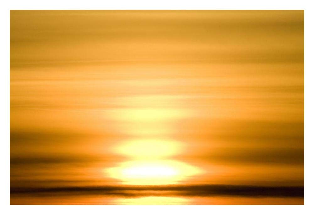 Winter sunset over tundra, Canada-Paper Art-32x22”