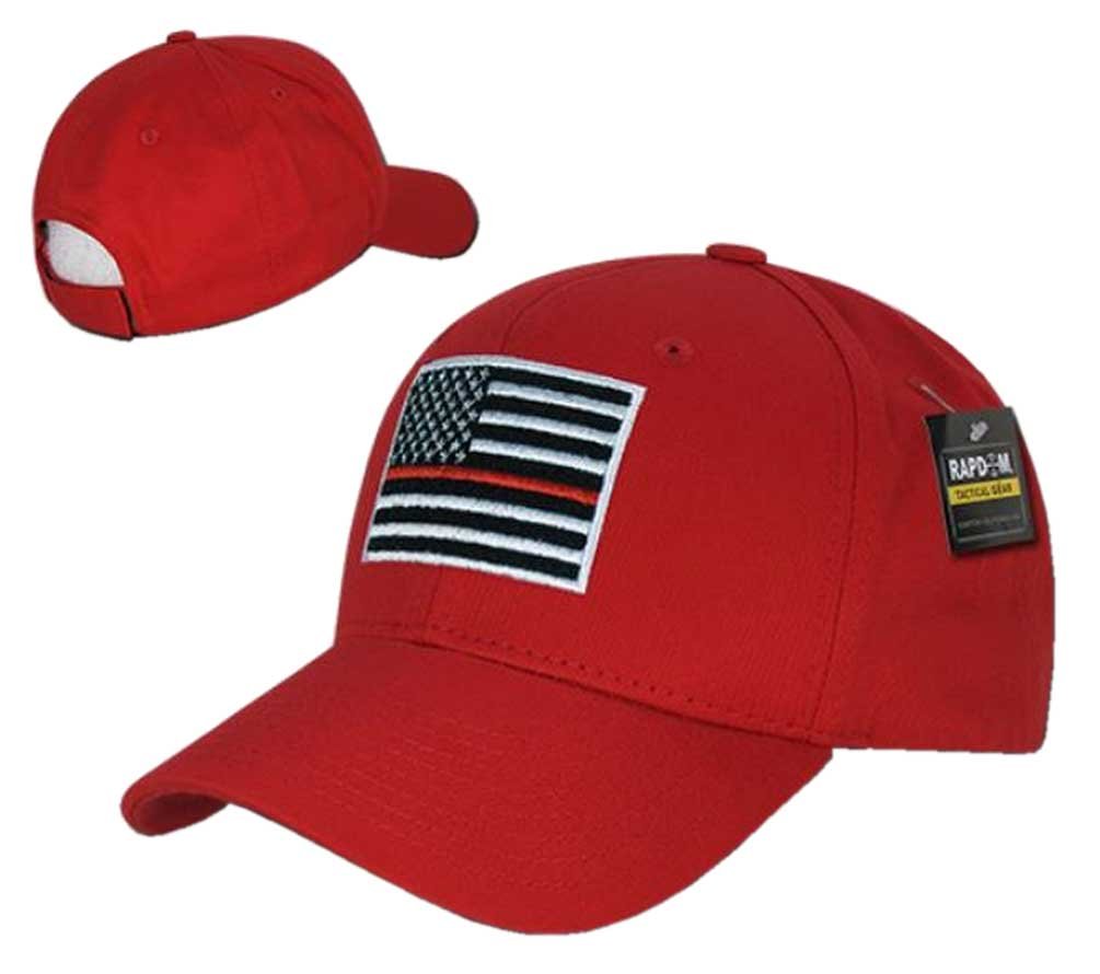Embroidered Operator Cap, TRL, Red
