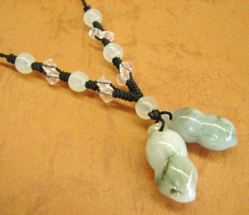 Jade Peanut Necklace