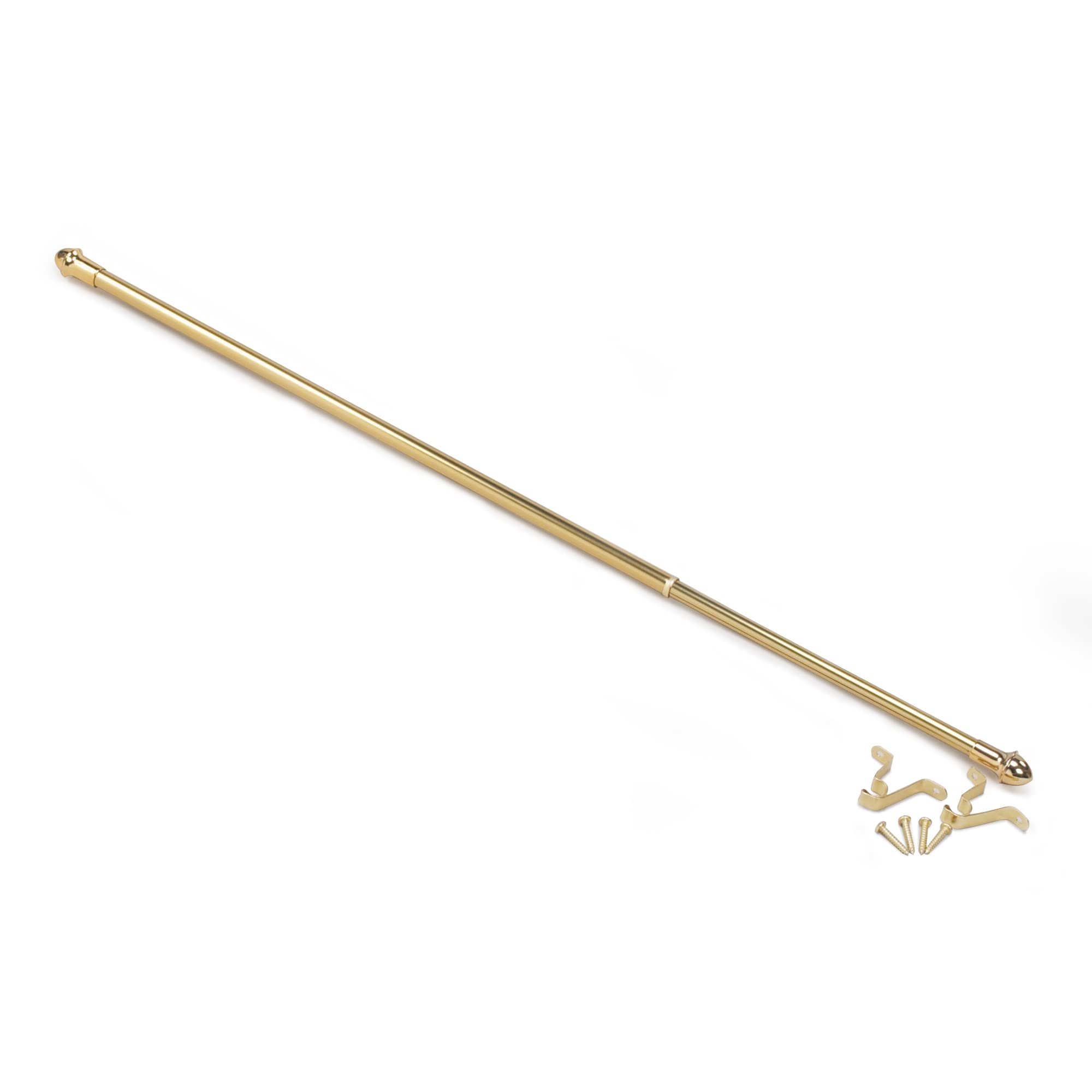 Fantasia 7/16 e Rod #400 3/4″ Projection 18″-28″ - Brass