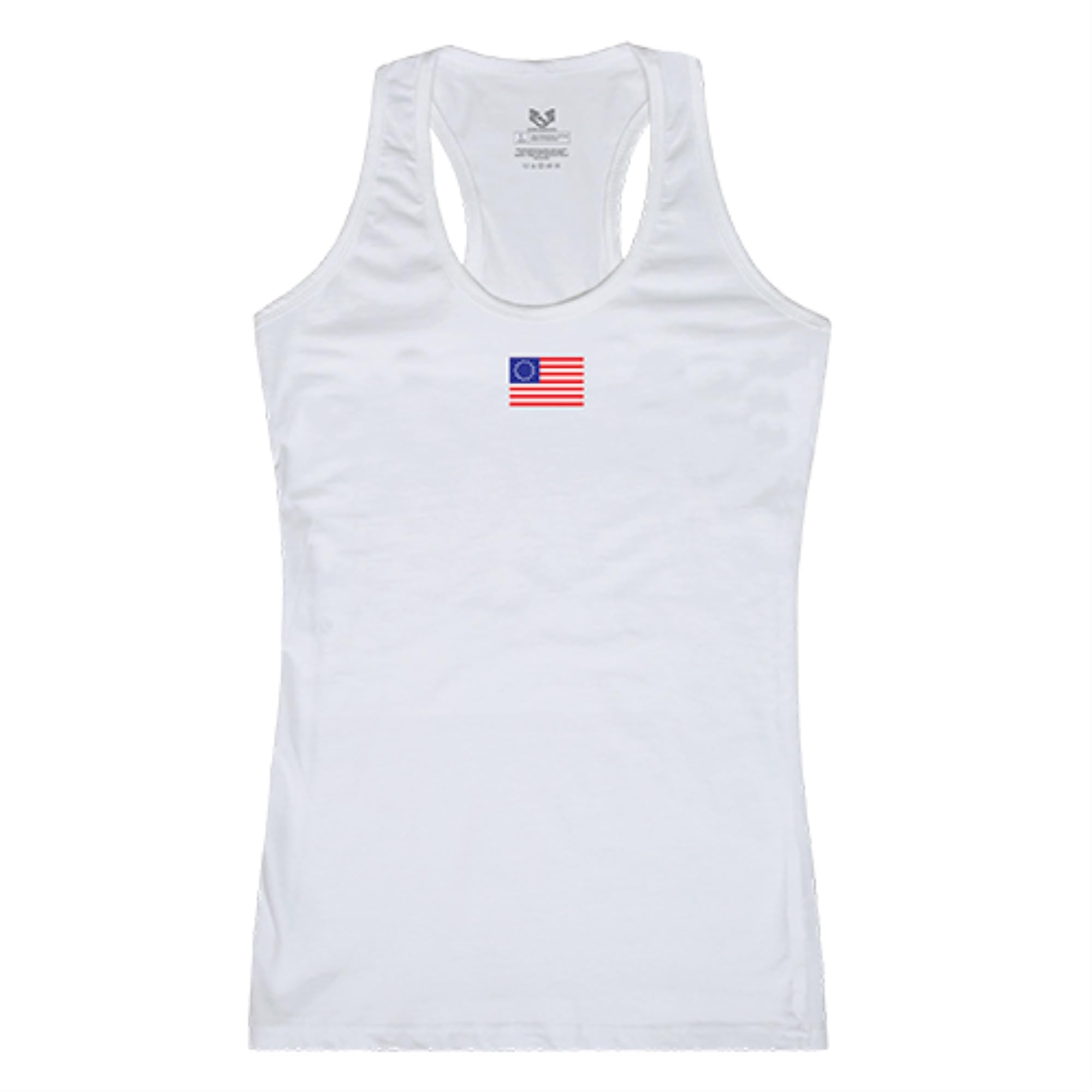 Graphic Tank, Betsy Ross 1, White, M