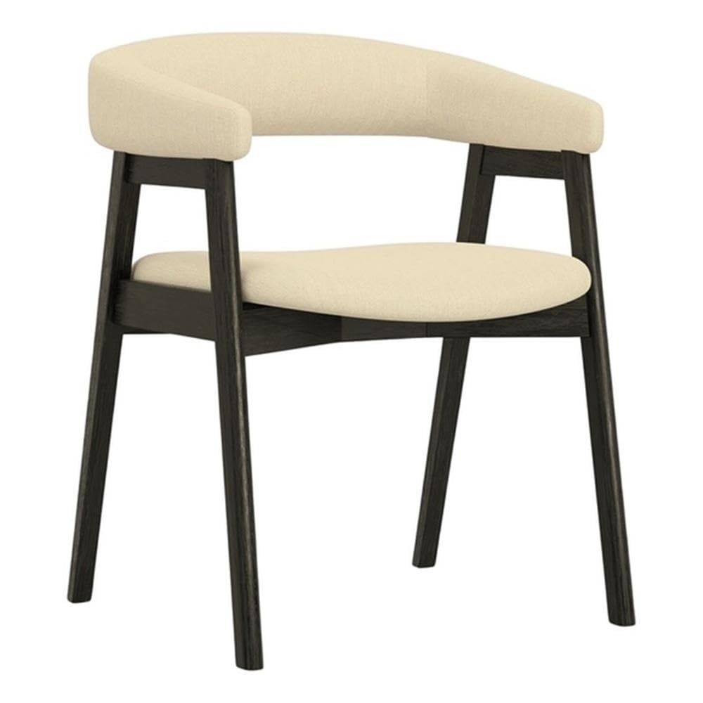 Cove Curved Back Chairs, Vintage Black (Set of 2)