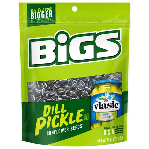 Bigs Sunflower Seeds - 5.35 Oz, 12 Pack (Dill Pickle)