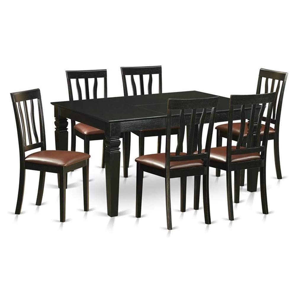 7  Pc  dinette  Table  set  for  6-Kitchen  dinette  Table  and  6  Kitchen  Chairs