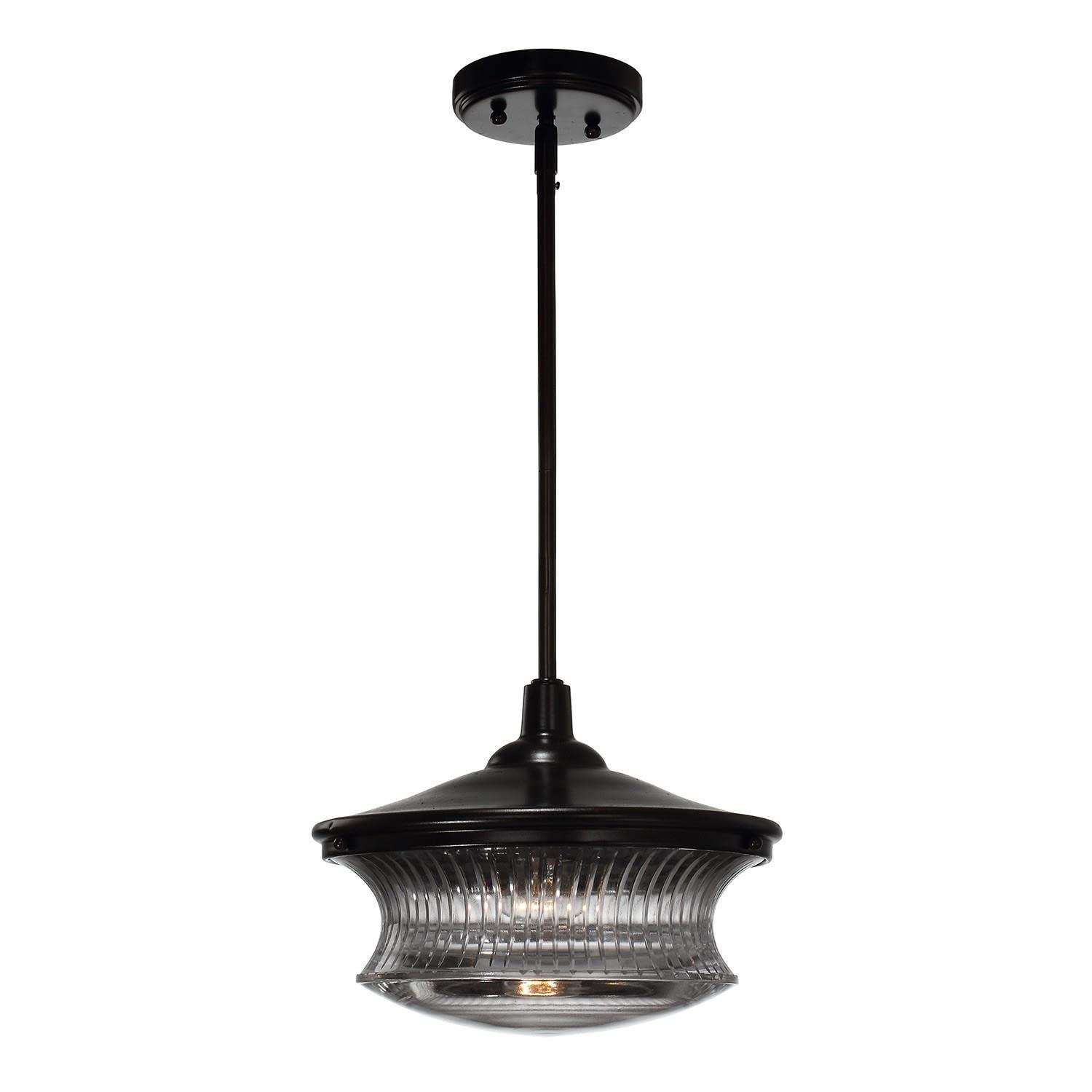 1LT Pendant - Finish Dark Bronze