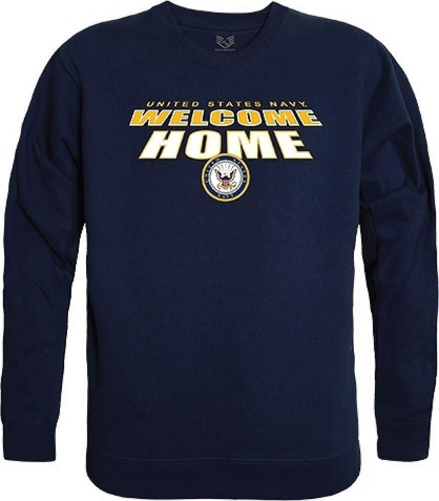 Graphic Crewneck, Welcome, USN, Navy, L
