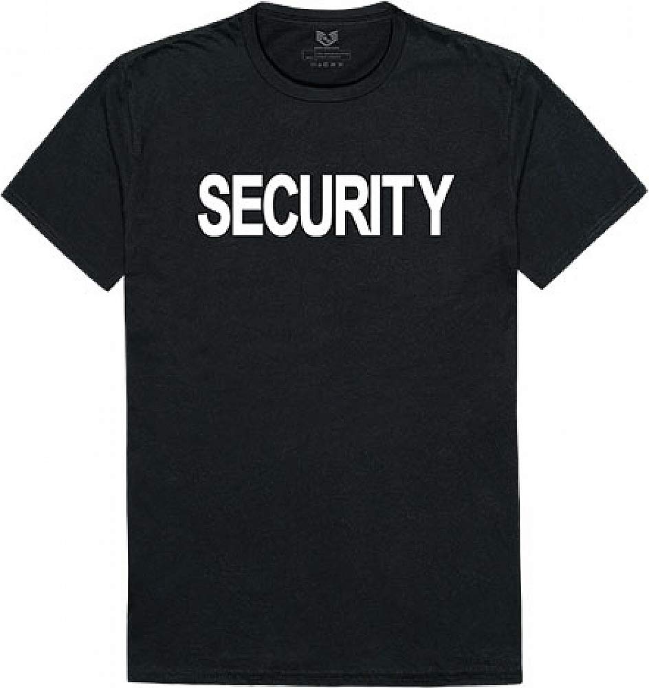 Relaxed Graphic Ts, Security, Black, M