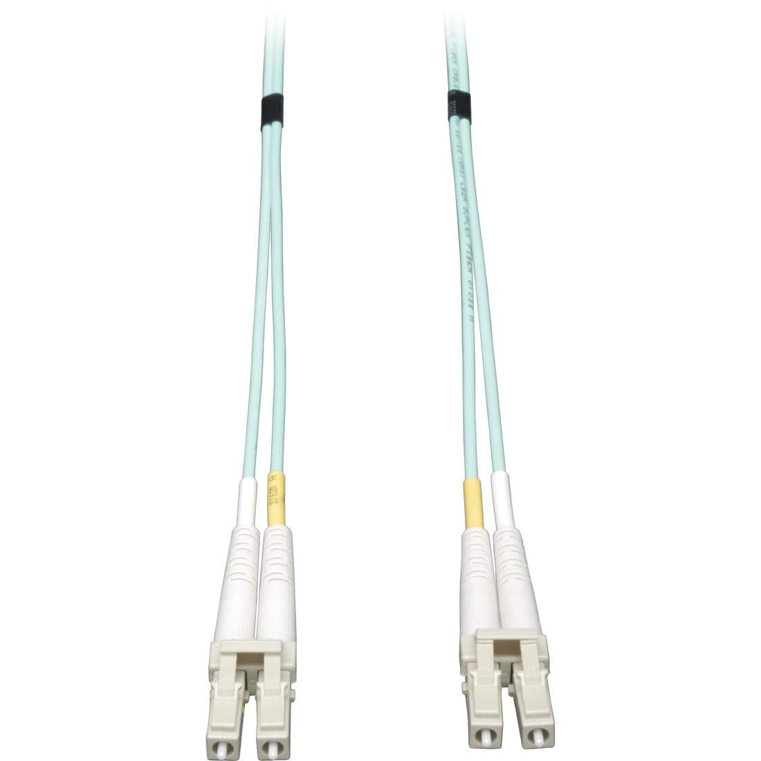 5M 10GB DUPLEX FIBER MMF LC/LC 50/125 LSZH AQUA PATCH