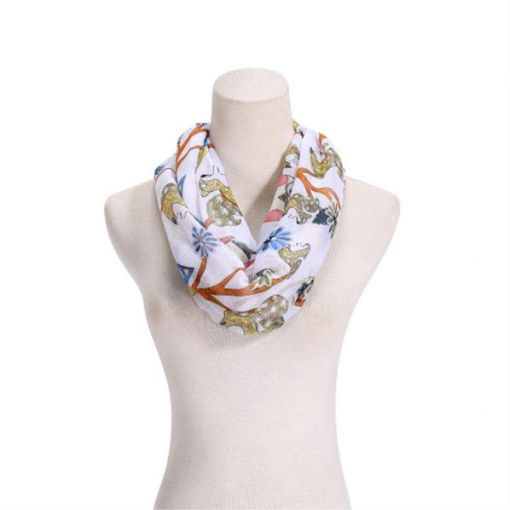 INFINITY SCARF - WHITE