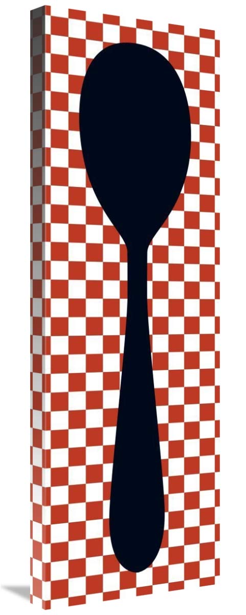 Mealtime: Picnic - Spoon-Canvas Art-12x36”