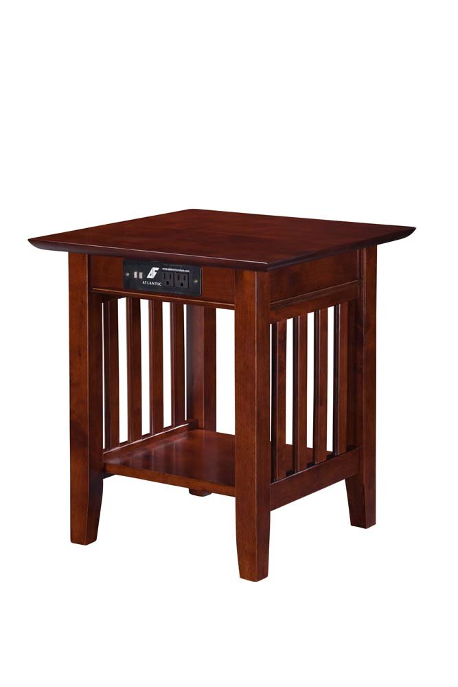 AFI Mission End Table, Walnut
