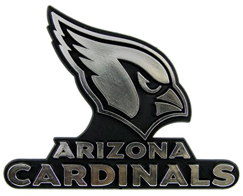 Nfl Arizona Cardinals Chrome Automobile Emblem