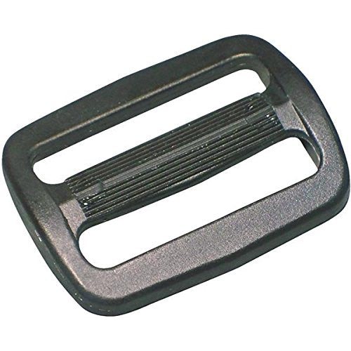 BUCKLE SLIP-LOK 2 BLK (Pack of 1)