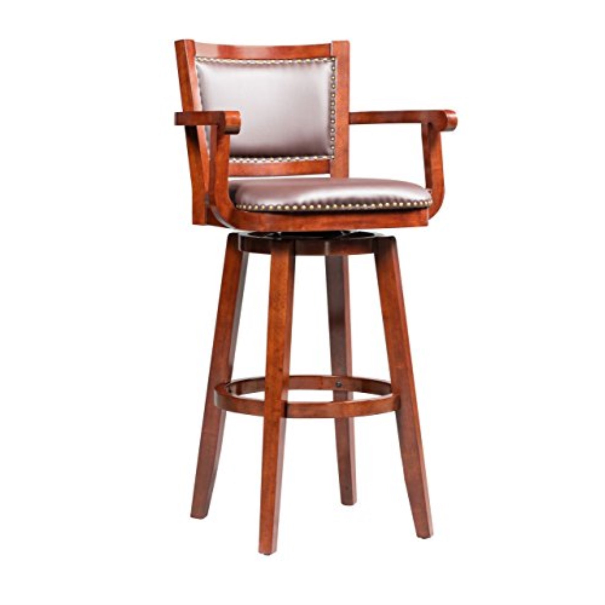 Broadmoor Swivel Extra Tall Barstool [Cherry]