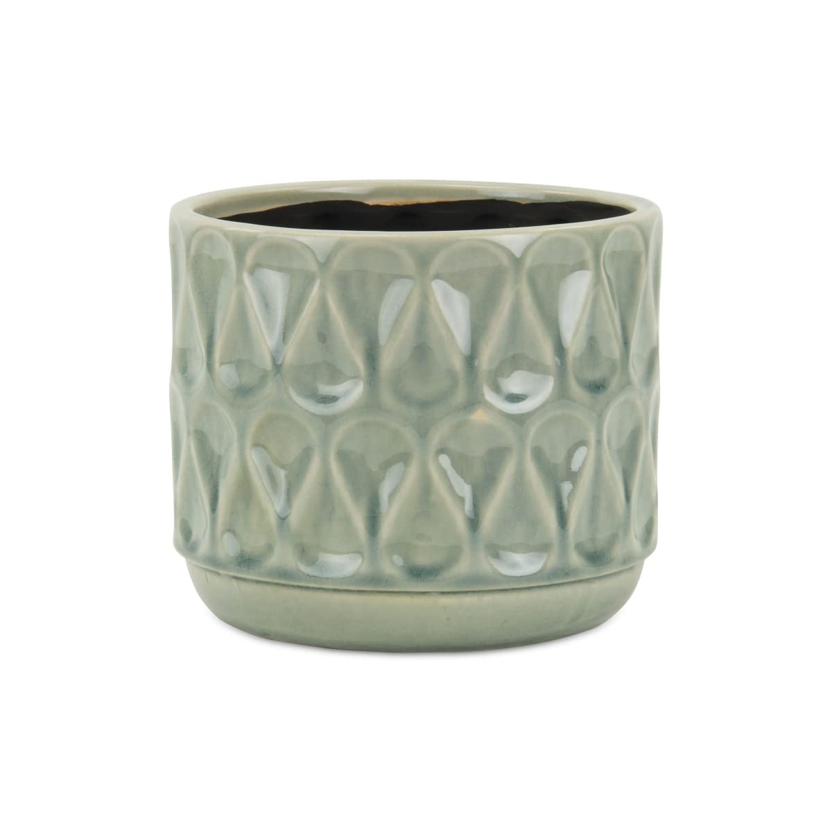 Lacrima Green Droplet Pot - Large