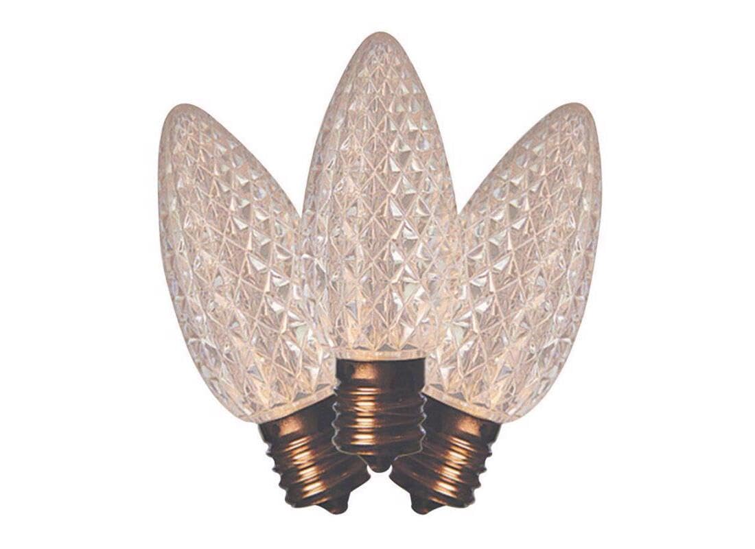 LED C9 WRM WT TWKL 25CT (Pack of 1)