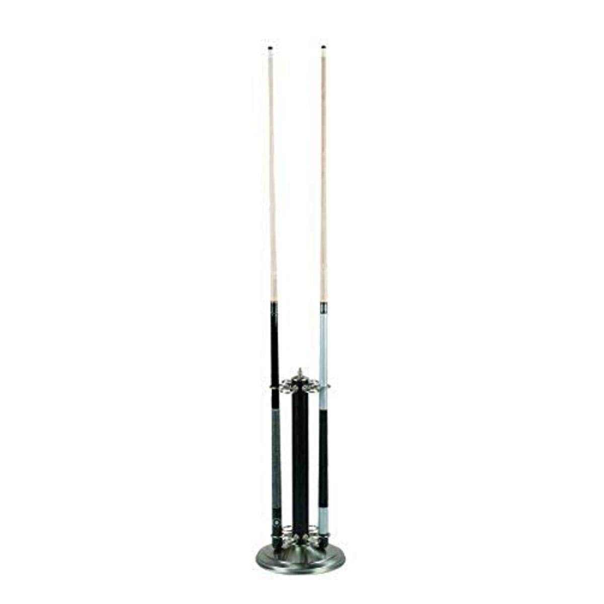 24H Pool Cue Holder-Matte Blk/ St