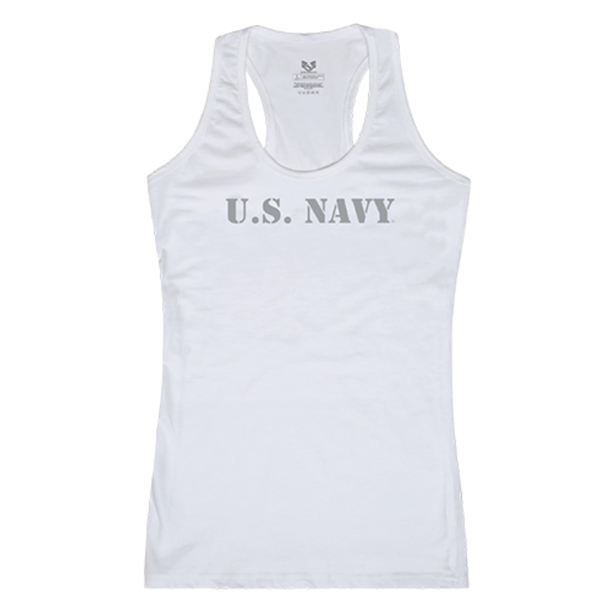 Graphic Tank, US Navy 2, White, M