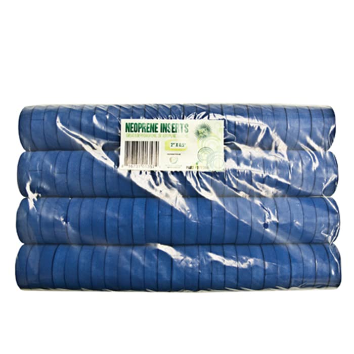 2 Neoprene Inserts (sold 100 per pack) - Blue