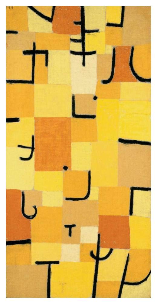 Signs in Yellow-Paper Art-26x50”