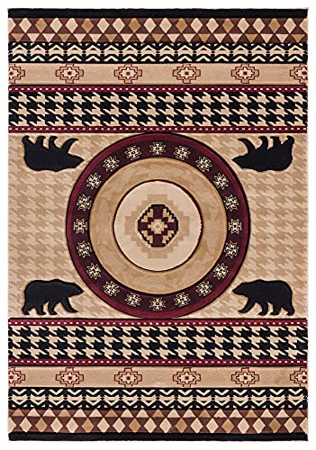 United Weavers Cottage Haven Beige Area Rug 27 x 42”