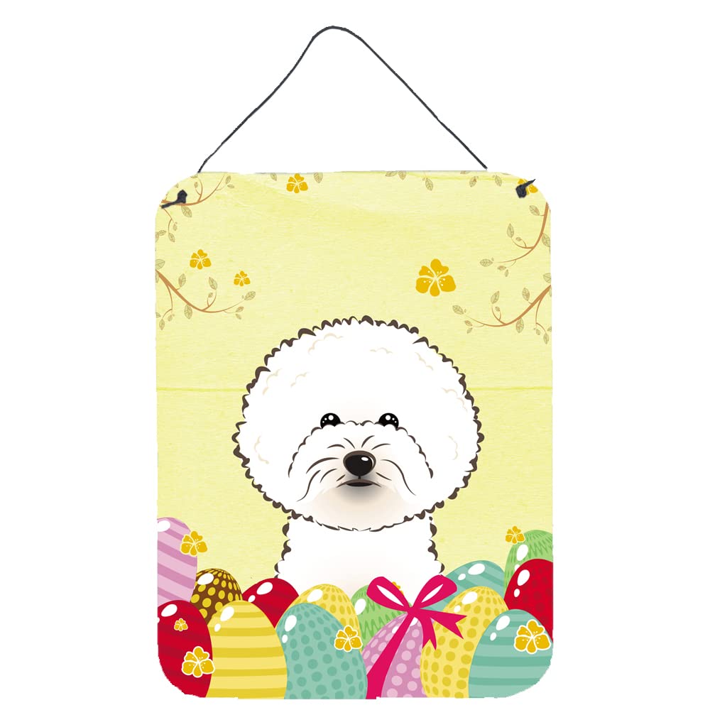 Easter Egg Hunt Design with Dog Wall or Door Hanging Prints