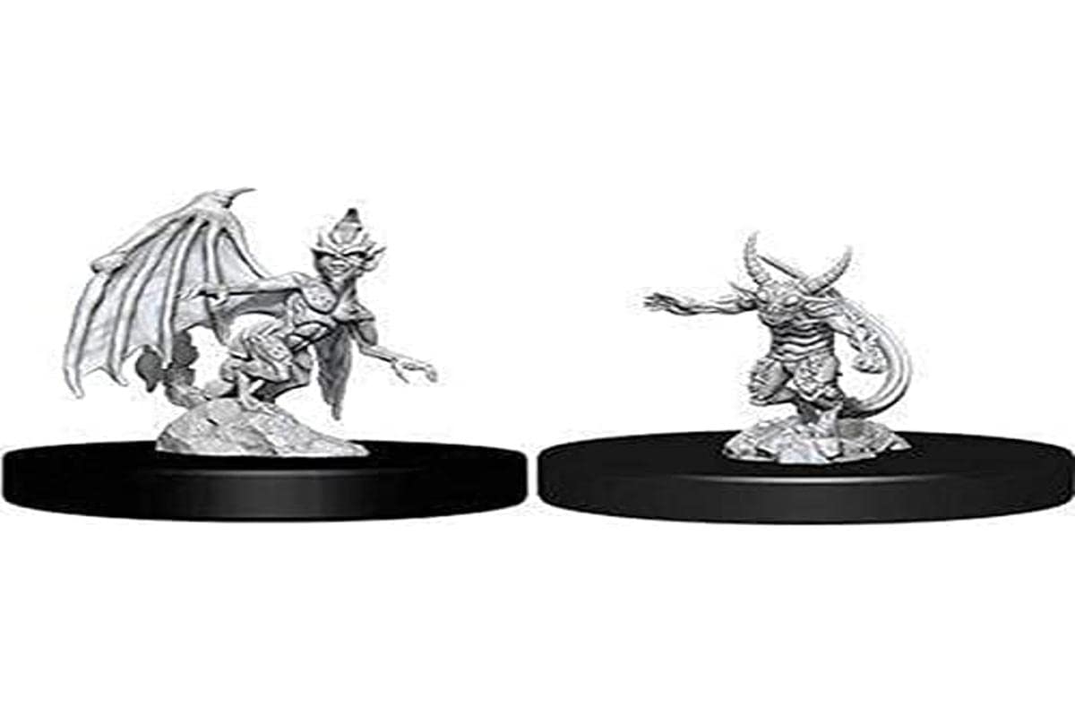 D&D: Nolzurs Marvelous Minis: Quasit & Imp W9 (Unpainted)