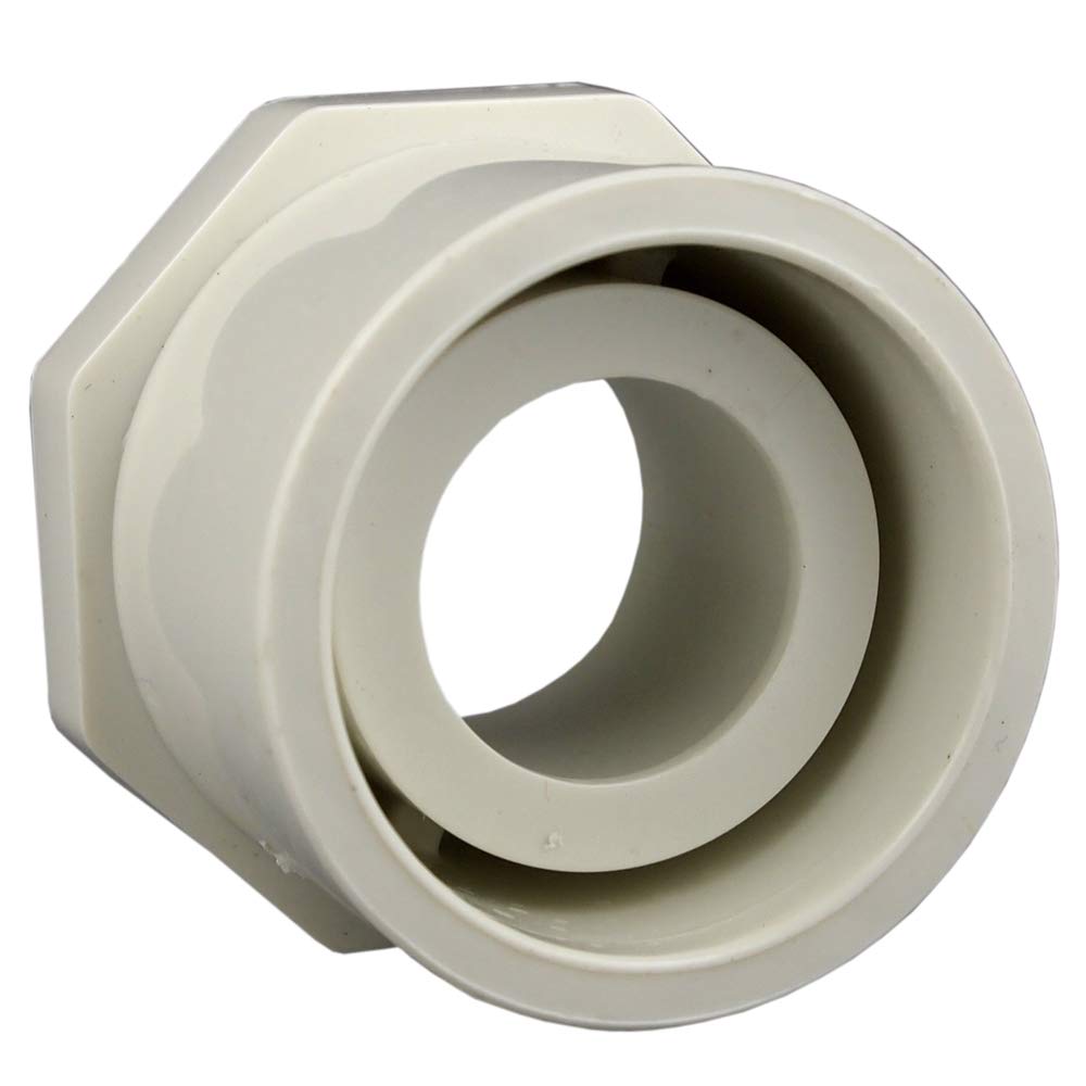 Charlotte Pipe Schedule 40 3 In. Slip X 1 In. Dia. Slip Pvc Reducing Bushing