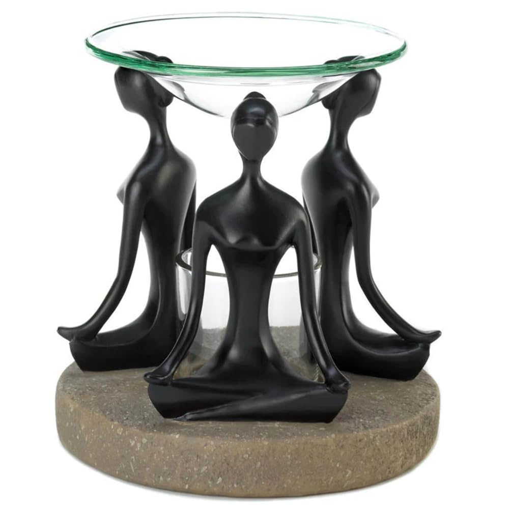 YOGA POSITION OIL WARMER