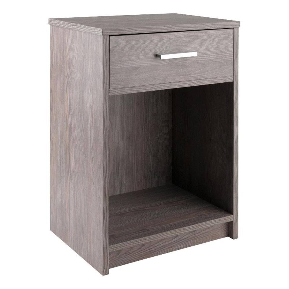 Rennick Accent Table, Nightstand, Ash Gray