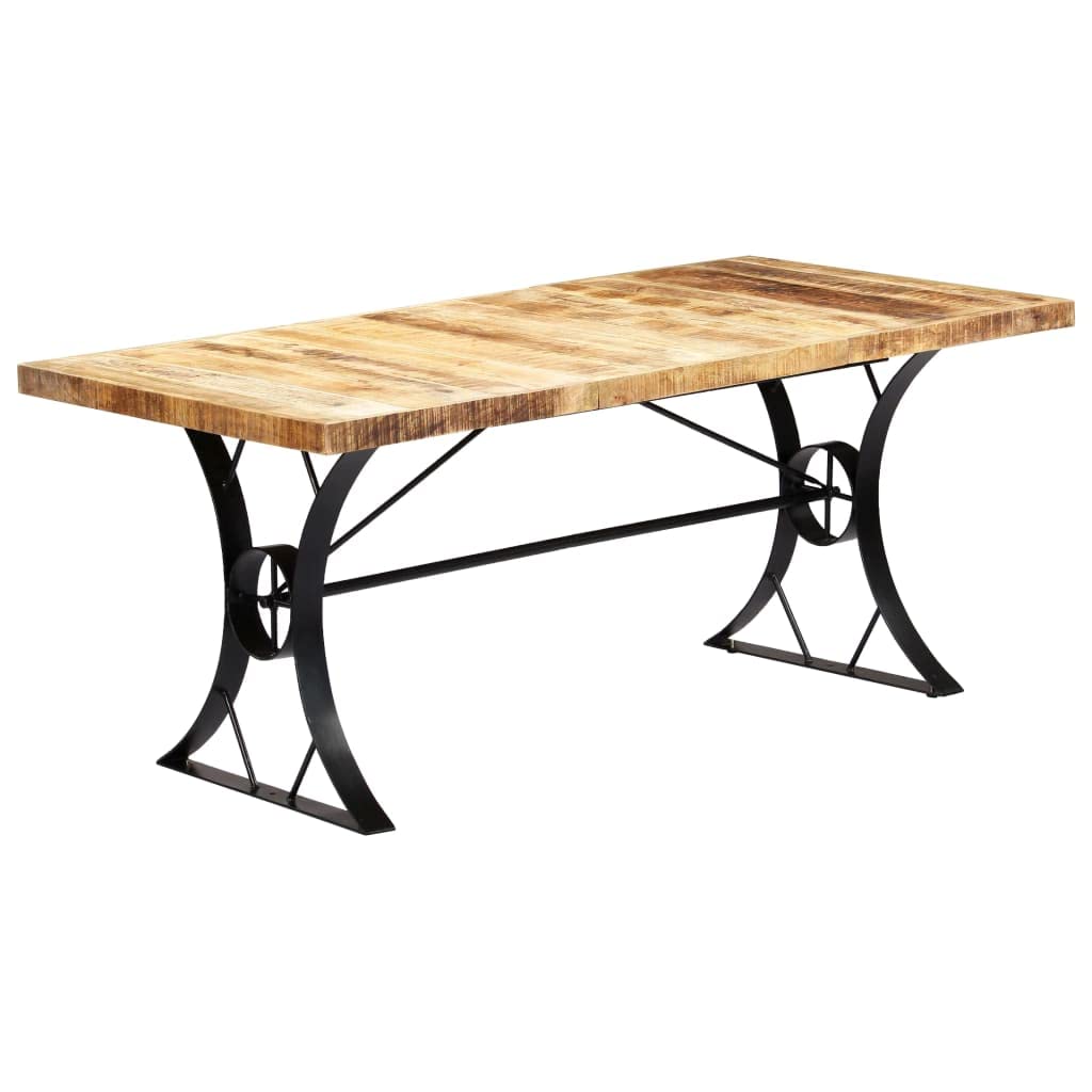 vidaXL Dining Table 70.9x35.4"x29.9" Solid Mango Wood"