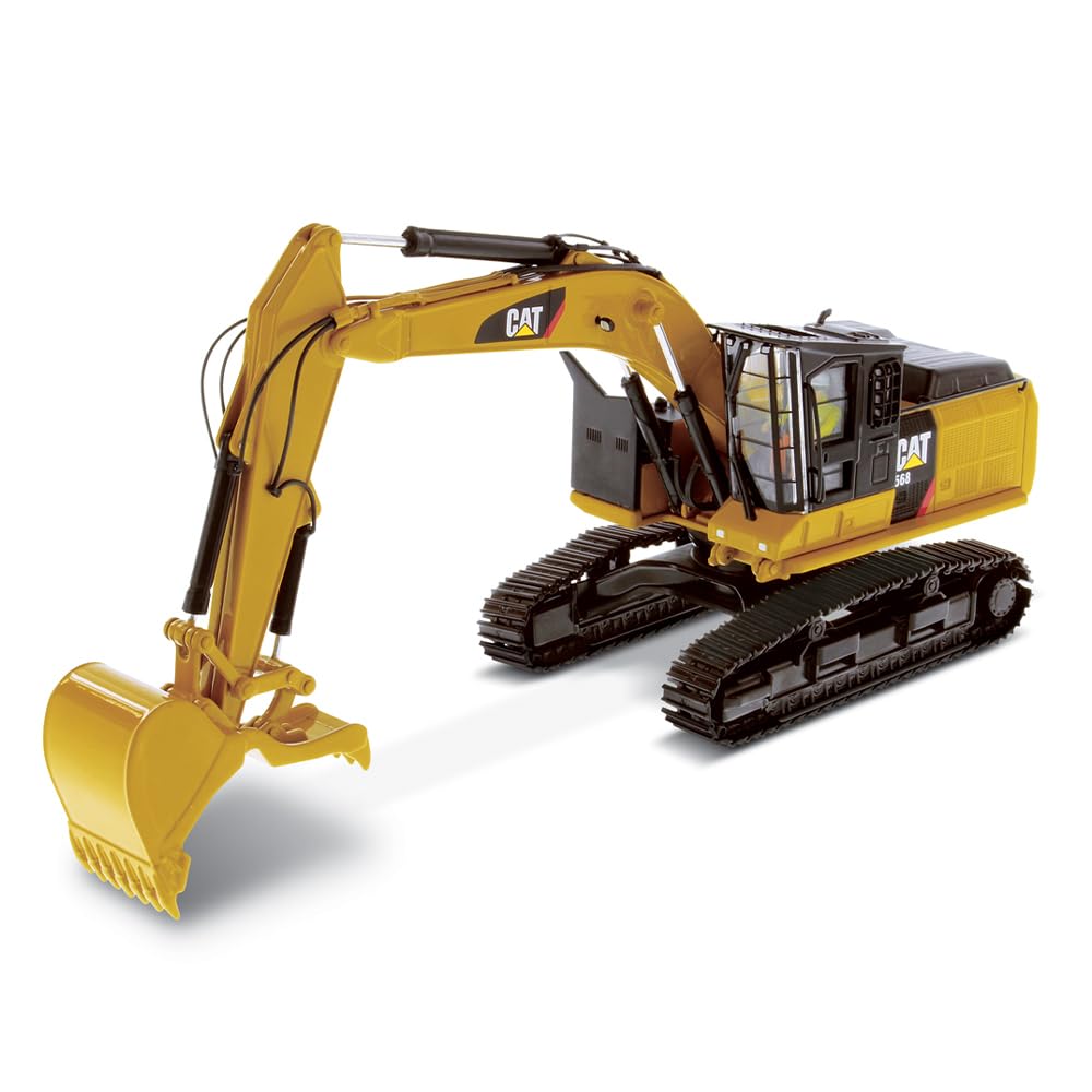 CAT Caterpillar 568 GF Road Builder with Operator High Line Series 1/50 Diecast Model by Diecast Masters