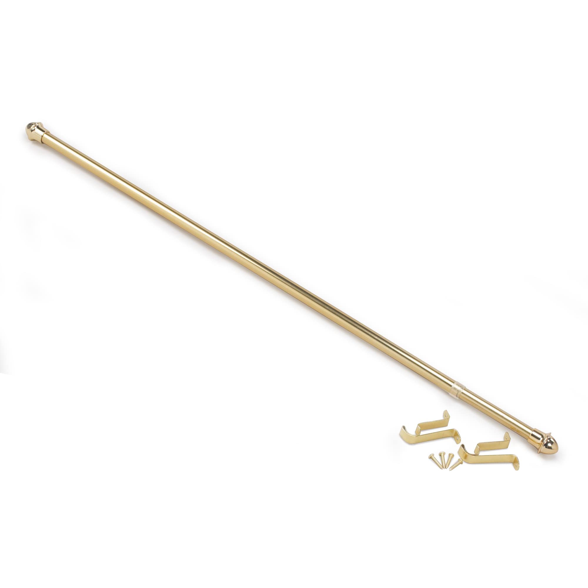 Fantasia 5/8 e Rod #415 2″ Projection 28″-48″ - Brass