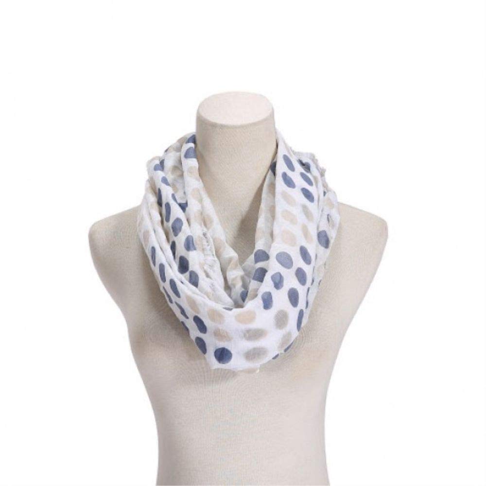 INFINITY SCARF - BLUE & GARY