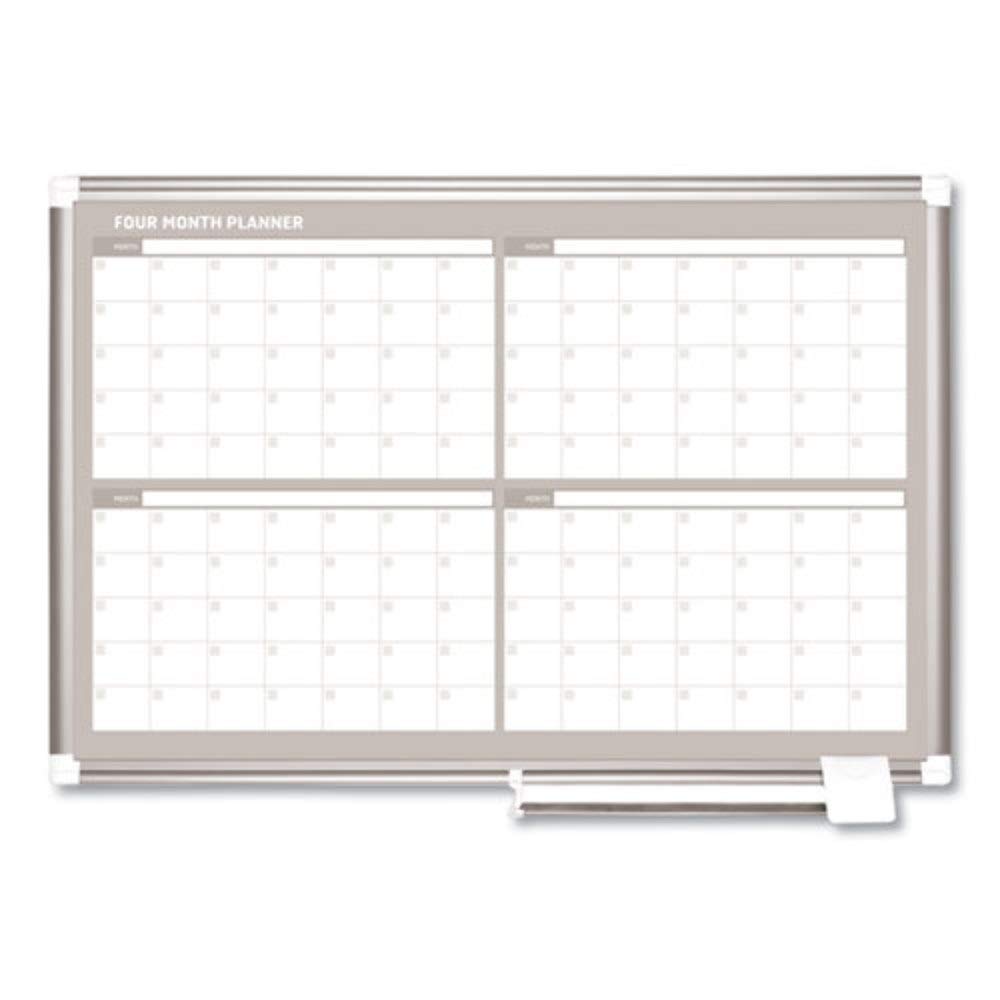MasterVision Dry-erase 4-month Planner