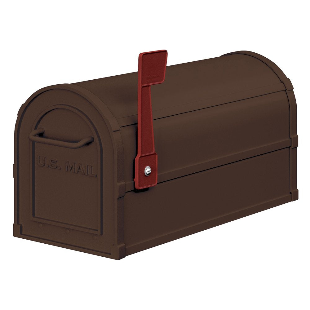Heavy Duty Rural Mailbox - Bronze
