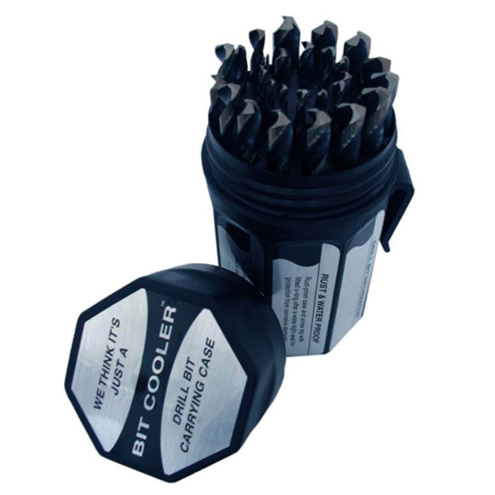 Drill America 29 Piece High Speed Steel Drill Bit Set In Round Case (1/16 - 1/2 X 64Ths), Dwdn Series