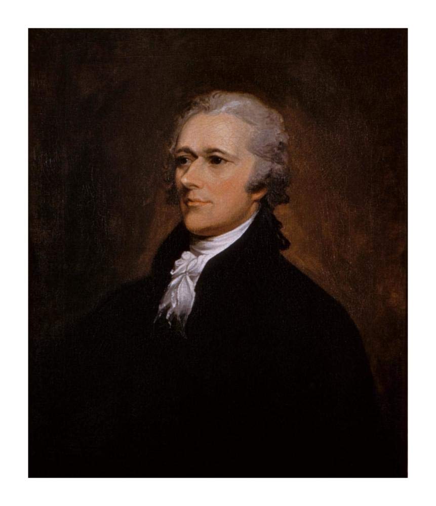 Alexander Hamilton, 1806-Paper Art-15x18”